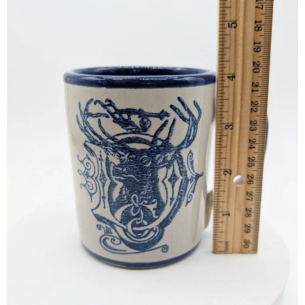 Louisville Stoneware John Deere Buck Stag Mug Cup